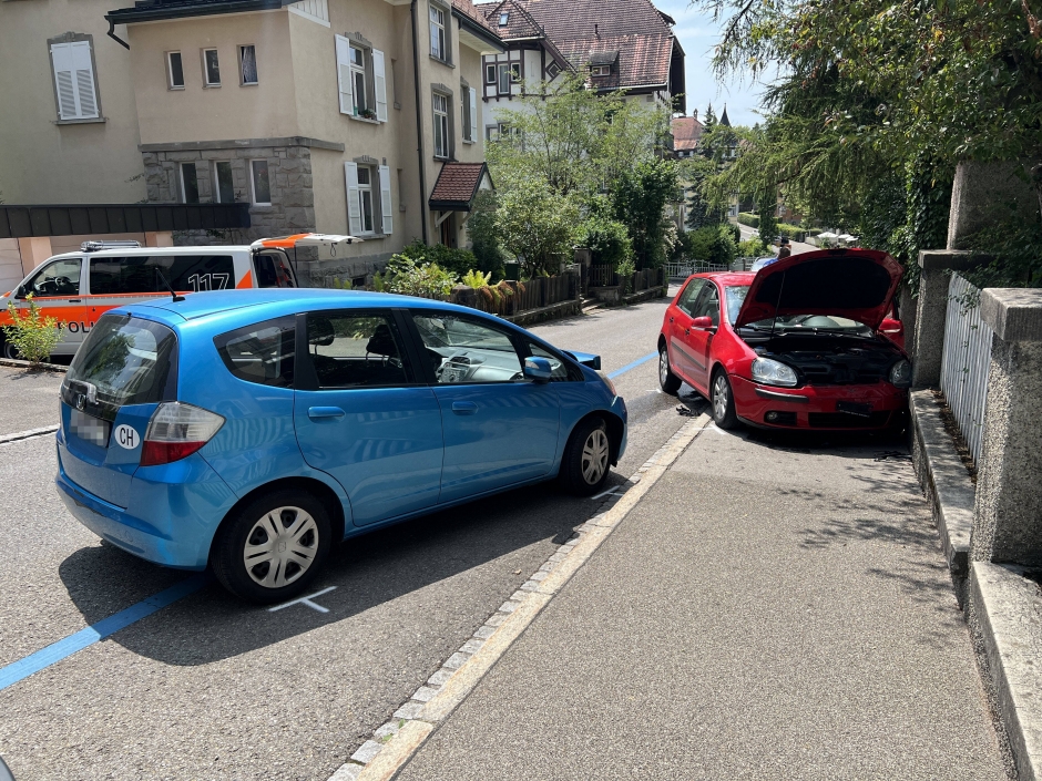 Bild 1: Unfall Gellertstrasse